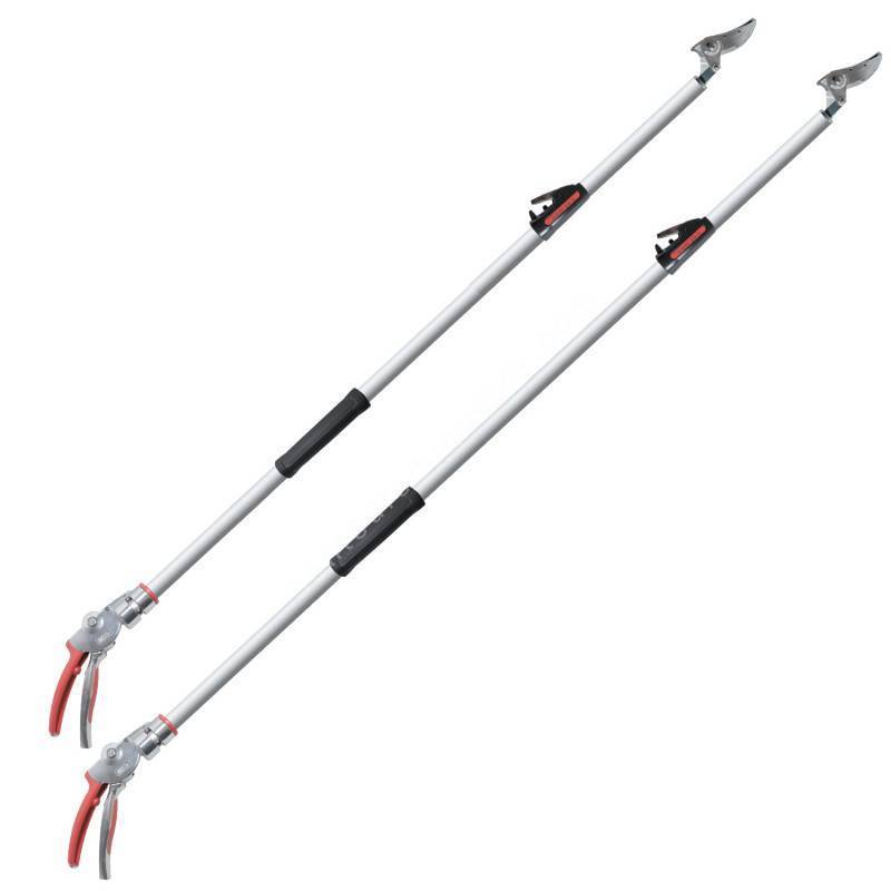 Sécateur télescopique professionnel ARS 180 ZF avec manche extensible de 1,8m à 3m