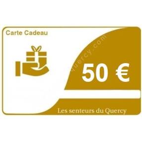 Carte Cadeau de 50 €
