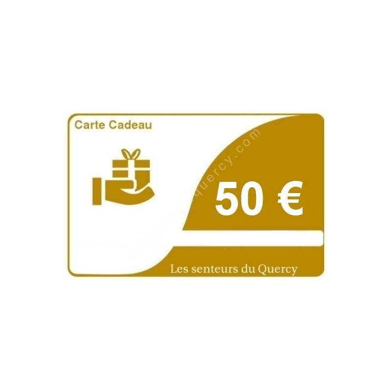Carte Cadeau de 50 €