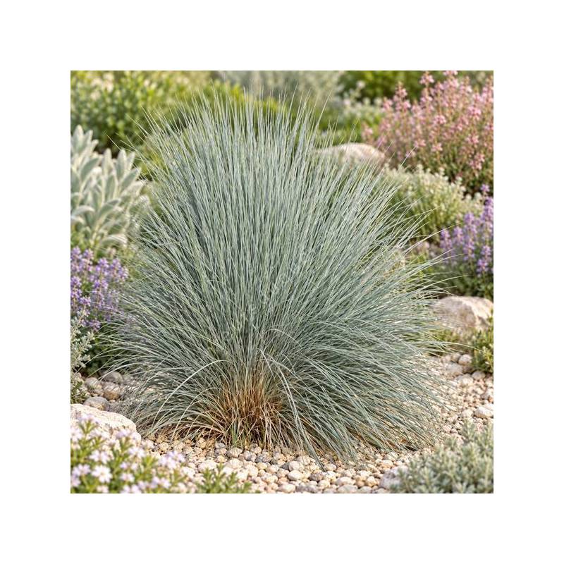 Helictotrichon parlatorei 'Schatzalp' - Avoine Bleutée