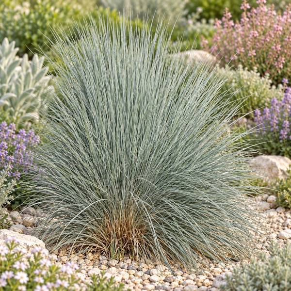 Helictotrichon parlatorei 'Schatzalp' - Avoine Bleutée
